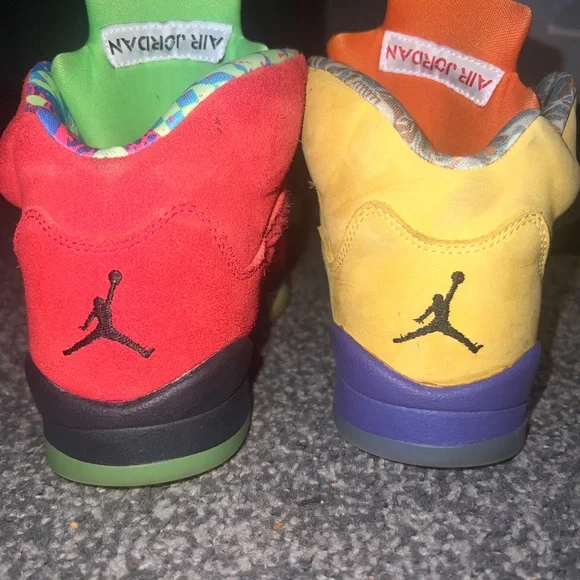 Jordan “what the” 5s mismatch shoes 🔥🔥🔥🔥🔥🔥🔥🔥🔥🔥